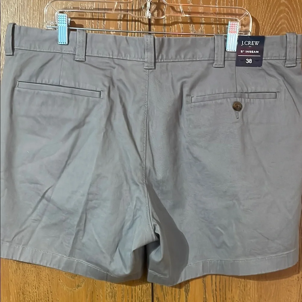 J. Crew Men's Gray Flat Front Shorts